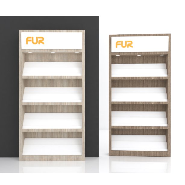 ชั้นโชว์สินค้า ติดผนัง (BUDCAB0020004)